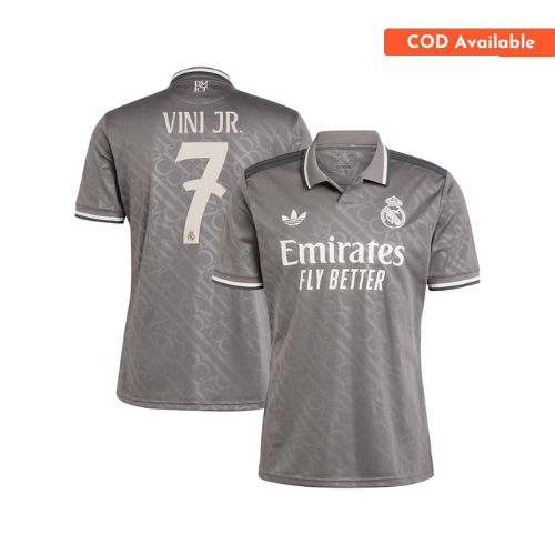 [Premium Quality] Real Madrid Third Vini Jr. Jersey 2024-25