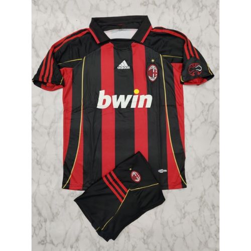 AC Milan Home 2006 Retro Jersey with Shorts