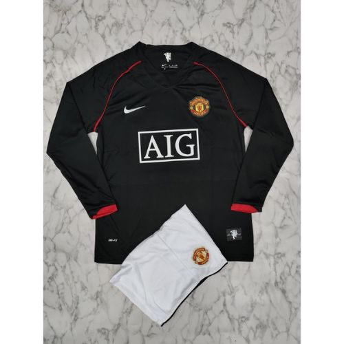 Manchester United Third 2007 Retro Jersey with Shorts