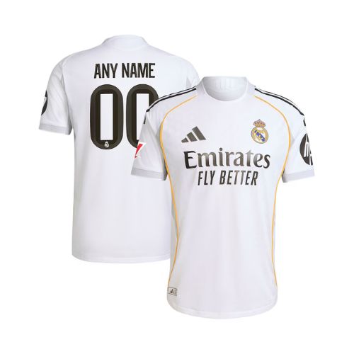 [Premium Quality] Real Madrid Home Kit 2025-26 Customisable