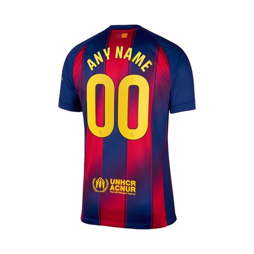 [Premium Quality] FC Barcelona Home Kit 2025-26 Customisable