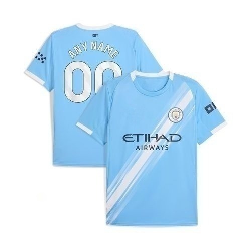 [Premium Quality] Manchester City Home Kit 2025-26 Customisable