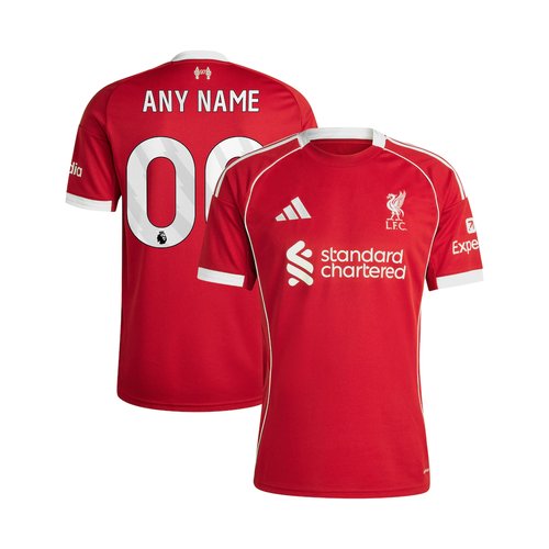 [Premium Quality] Liverpool Home Kit 2025-26 Customisable