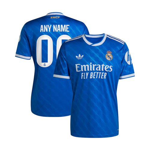 [Premium Quality] Real Madrid Third Kit 2025-26 Customisable