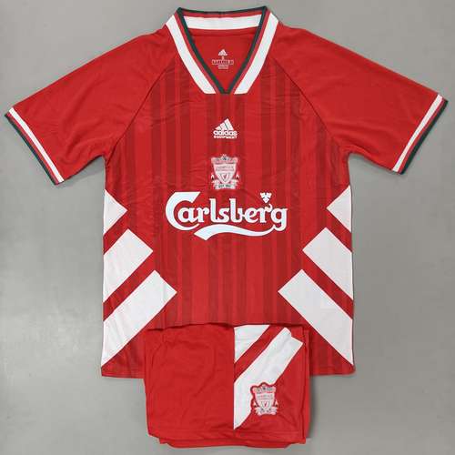 Liverpool Home 1993-95 Retro Jersey with Shorts