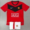 Manchester United Home 2009-10 Retro Jersey with Shorts