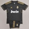 Real Madrid Away 11 12 Retro Full with Shorts