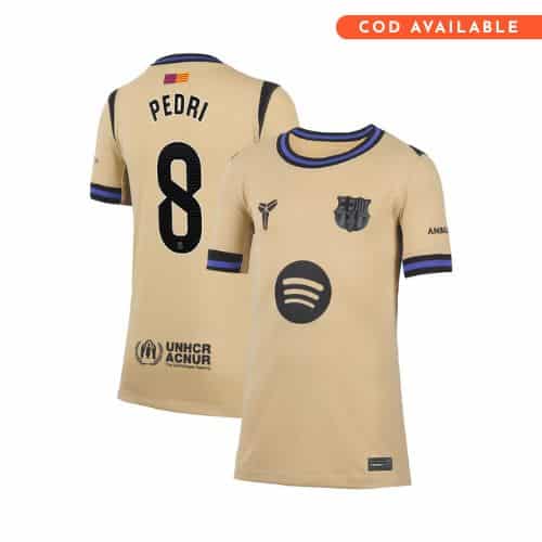 [Premium Quality] FC Barcelona Away Pedri 2025-26 Jersey