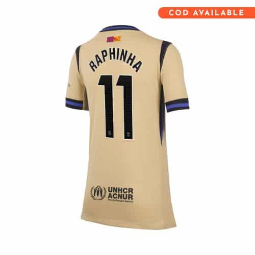 [Premium Quality] FC Barcelona Away Raphinha 2025-26 Jersey