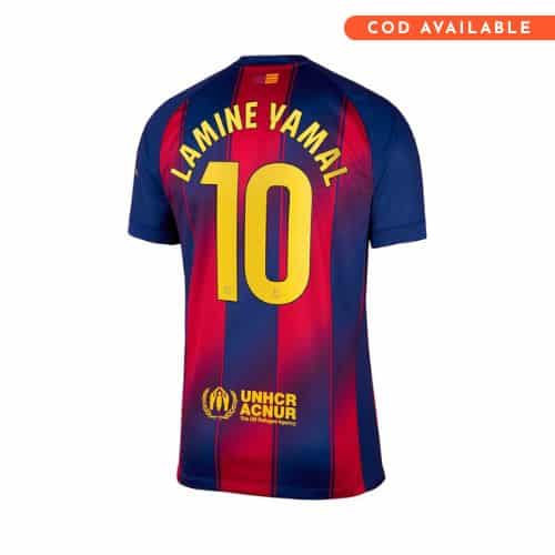 [Premium Quality] FC Barcelona Home Lamine Yamal 2025-26 Jersey