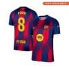 [Premium Quality] FC Barcelona Home Pedri 2025-26 Jersey