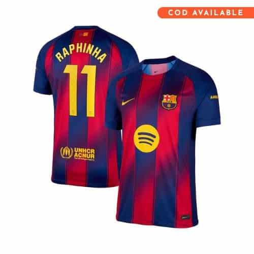 [Premium Quality] FC Barcelona Home Raphinha 2025-26 Jersey