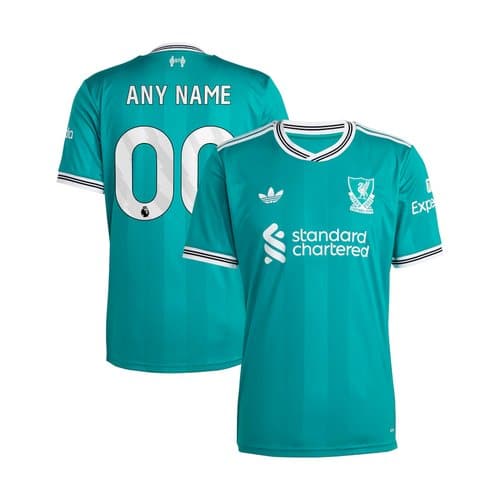 [Premium Quality] Liverpool Third Kit 2025-26 Customisable