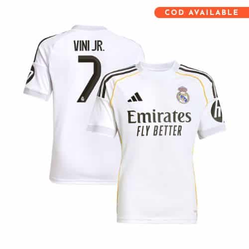 [Premium Quality] Real Madrid Home Vini Jr. 2025-26 Jersey