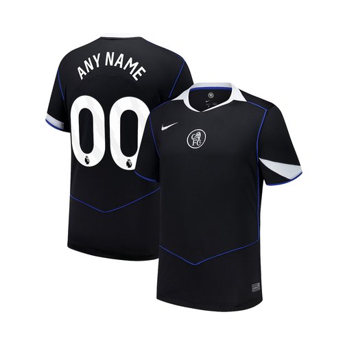 [Premium Quality] Chelsea Third Kit 2025-26 Customisable