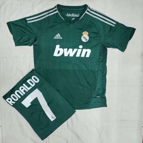 Real Madrid Third Ronaldo Retro Jersey 2012-13 with Shorts