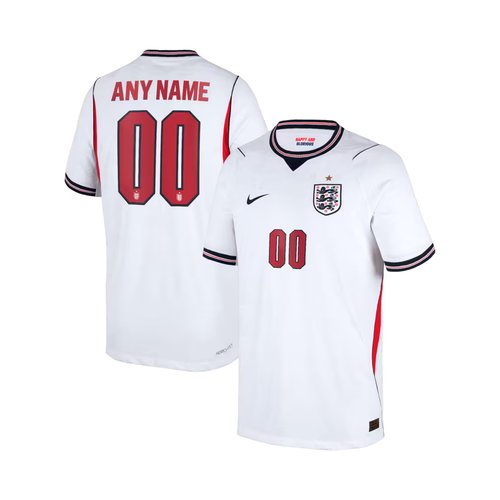 [Premium Quality] England World Cup 2026 Home Jersey Customisable