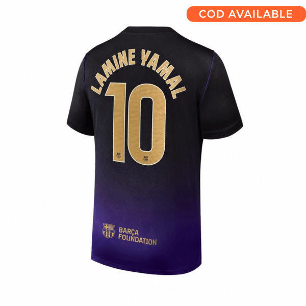 [Premium Quality] FC Barcelona Away Lamine Yamal Jersey 2026-27