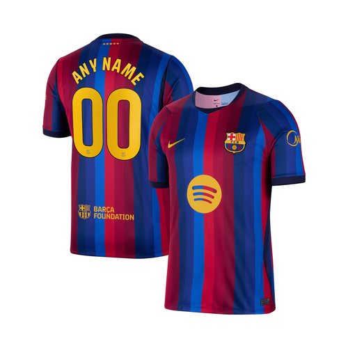 [Premium Quality] FC Barcelona Home Kit 2026-27 Customisable