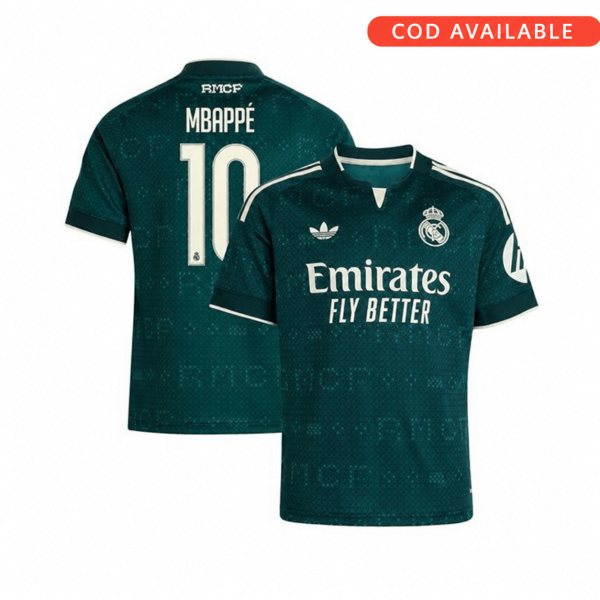 [Premium Quality] Real Madrid Away Mbappe Jersey 2026-27