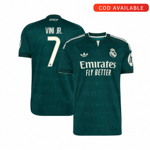 [Premium Quality] Real Madrid Away Vini Jr. Jersey 2026-27