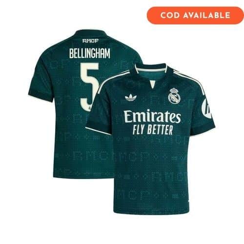 [Premium Quality] Real Madrid Away Bellingham Jersey 2026-27
